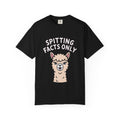 Funny Alpaca Shirt, Spitting Facts Only T-Shirt, Sassy Alpaca Tee, Cute Alpaca Lover Gift, Funny Animal Graphic Shirt