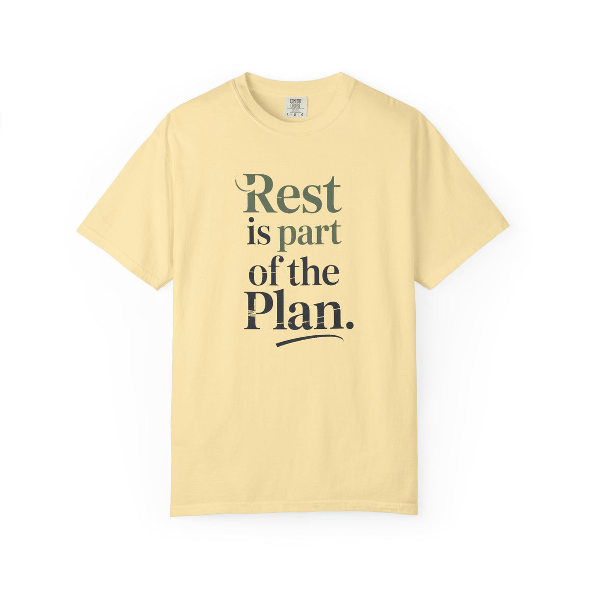 Mental Health Self Care Shirt, Rest Is Part Of The Plan Tee, Mental Health Awareness Gift, Therapy Support Shirt, Calm Self Care Tee