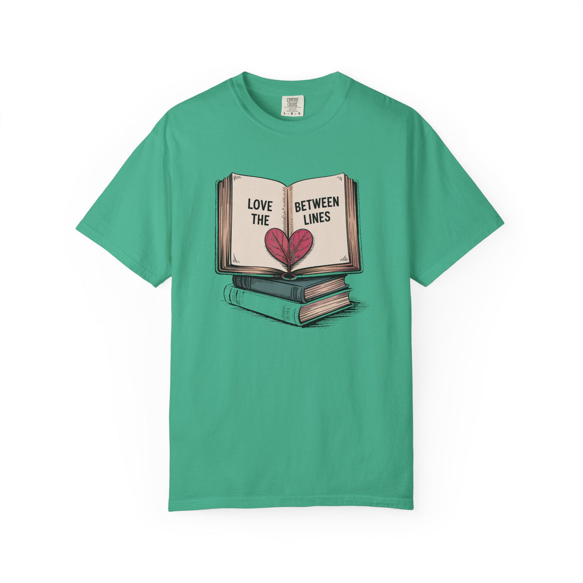 Librarian Valentine's Day Shirt, Book Lover Gift, Love Between The Lines Tee, Bookish Valentine Shirt For Readers, Librarian Gift