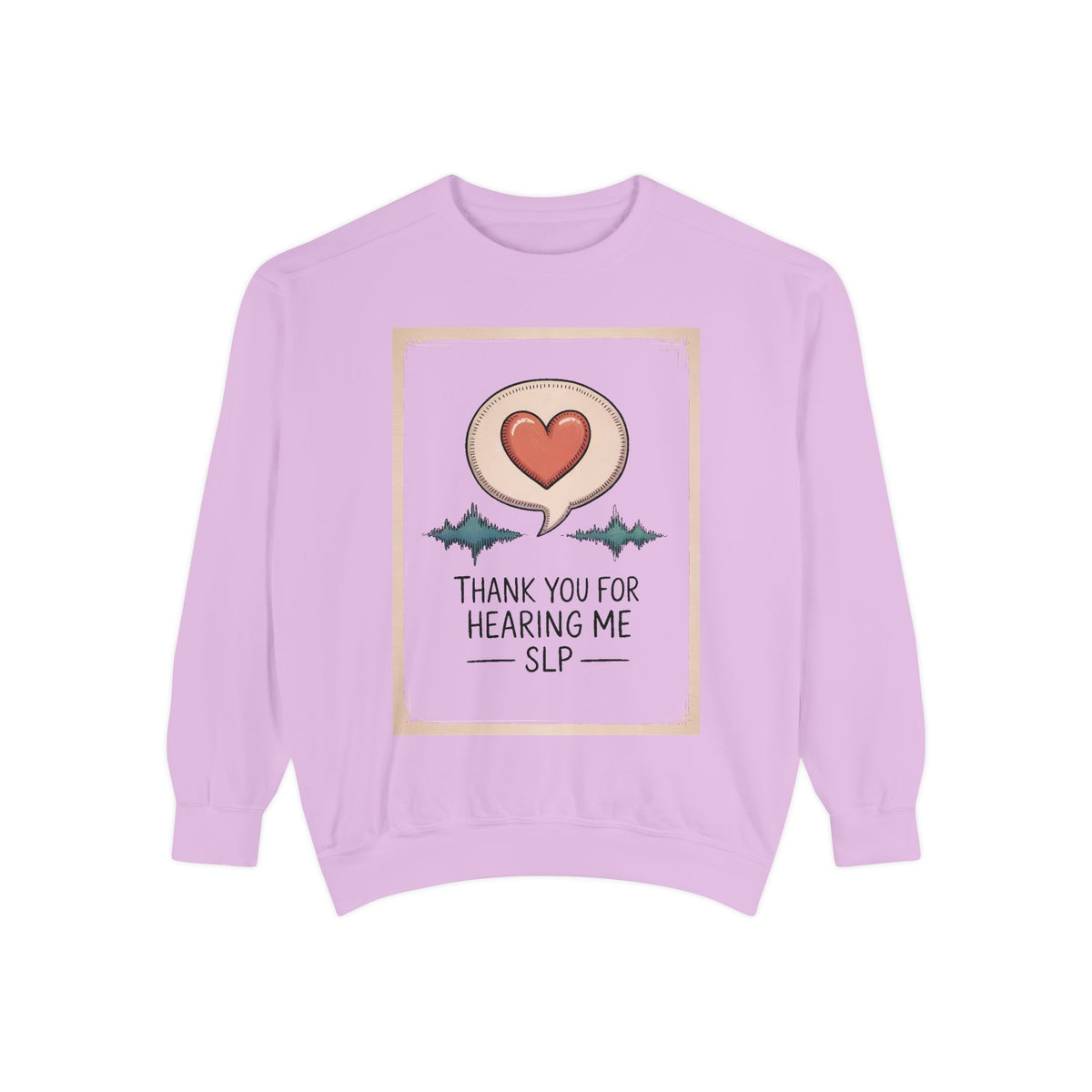 SLP Sweatshirt, Thank You For Hearing Me, Speech Language Pathologist Gift, Teacher Appreciation Sweatshirt, SLP Appreciation Gift, Speech…