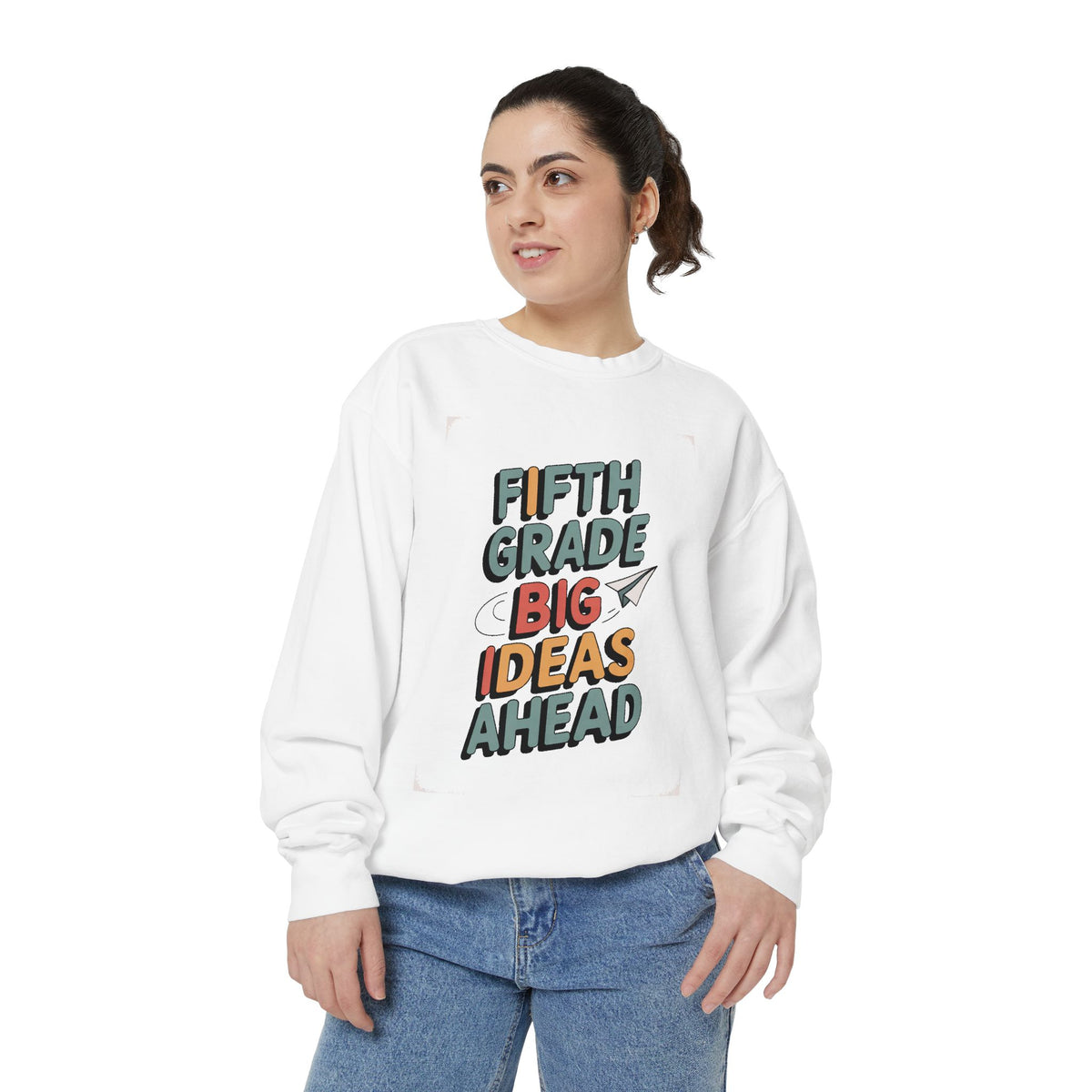 Fifth Grade Sweatshirt, Back to School Gift For Kids, 5th Grade Big Ideas Ahead Crewneck, Fifth Grade Student Shirt, First Day of School Tee