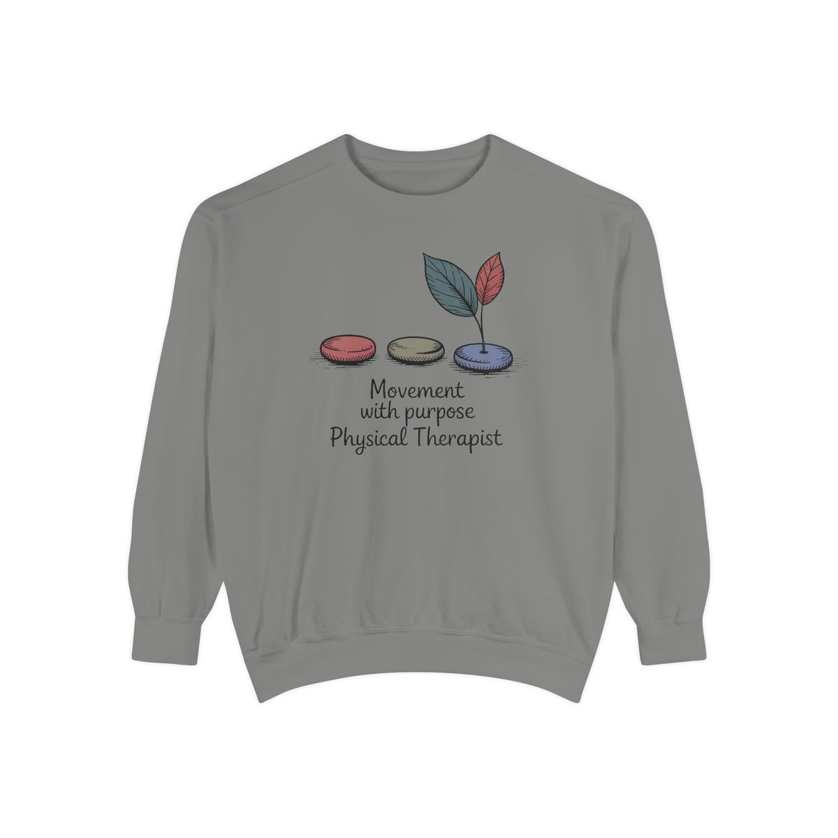 Physical Therapist Sweatshirt, Movement With Purpose Gift, PT Retirement Gift, Physical Therapy Grad Crewneck, PT Appreciation Gift