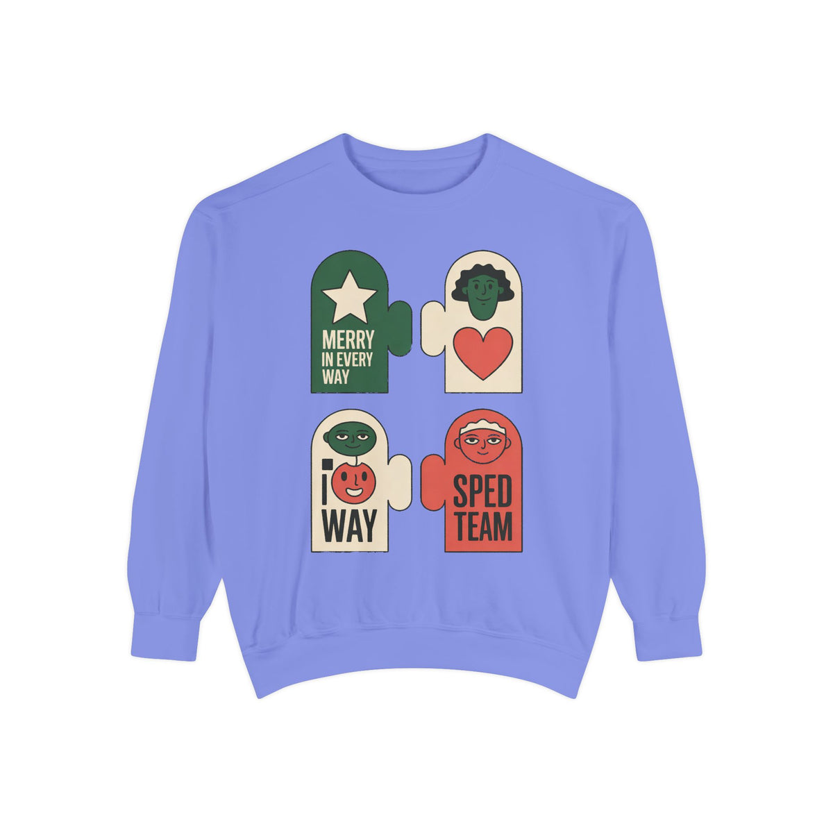 SPED Team Sweatshirt, Merry In Every Way, Christmas Gift For Special Education Teacher, SPED Christmas Crew Shirt, Special Ed Teacher Holid…
