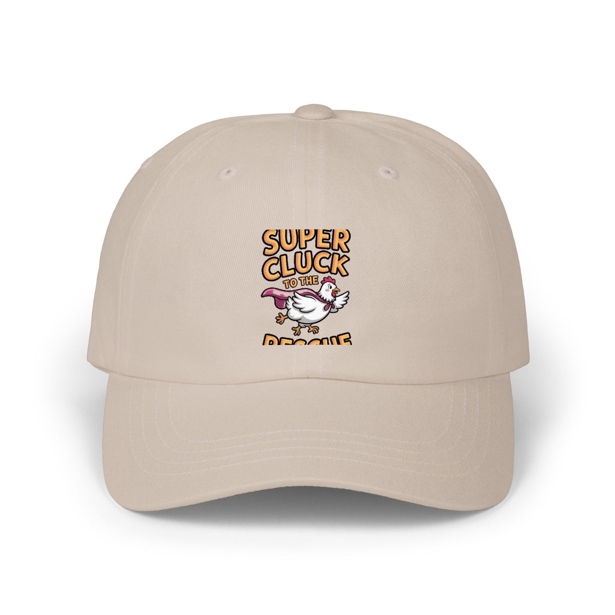 Super Cluck Chicken Dad Hat, Funny Superhero Chicken Cap, Cute Farm Animal Embroidered Hat, Chicken Lover Gift Cap
