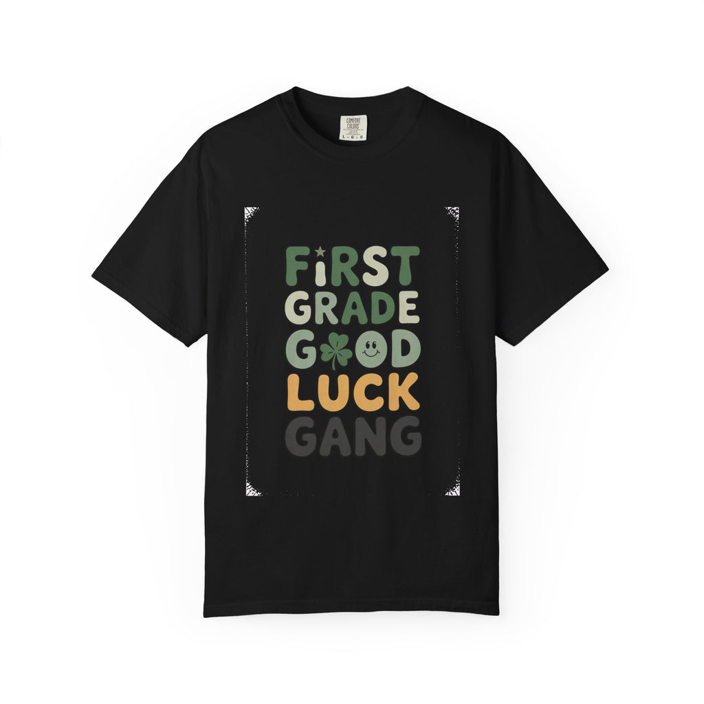 First Grade Teacher Shirt, Good Luck Gang, St Patrick's Day Shirt For Teachers, First Grade Teacher Gift, Shamrock Teacher Tee, Lucky Teach…