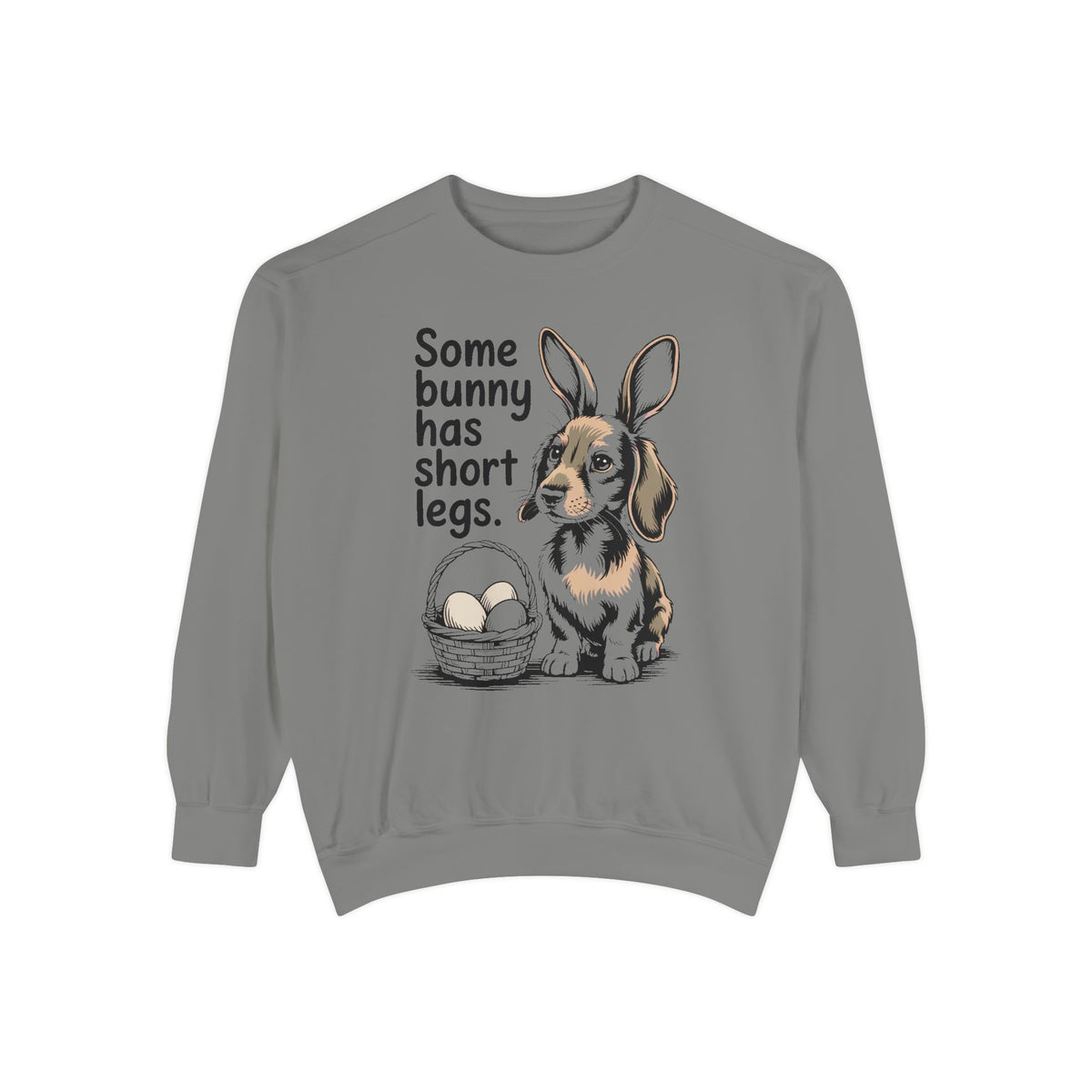 Dachshund Owner Sweatshirt, Some Bunny Has Short Legs, Funny Easter Gift For Dog Mom, Wiener Dog Easter Sweatshirt, Dachshund Easter Tee