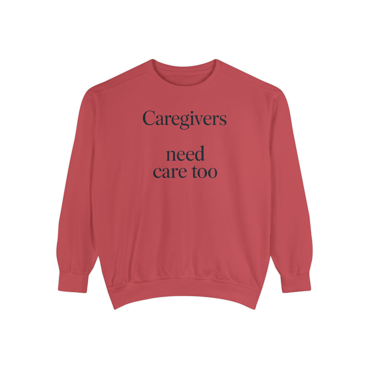 Alzheimer's Caregiver Sweatshirt, Caregivers Need Care Too, Alzheimer's Awareness Gift, Caregiver Support Crewneck, Embroidered Sweatshirt…