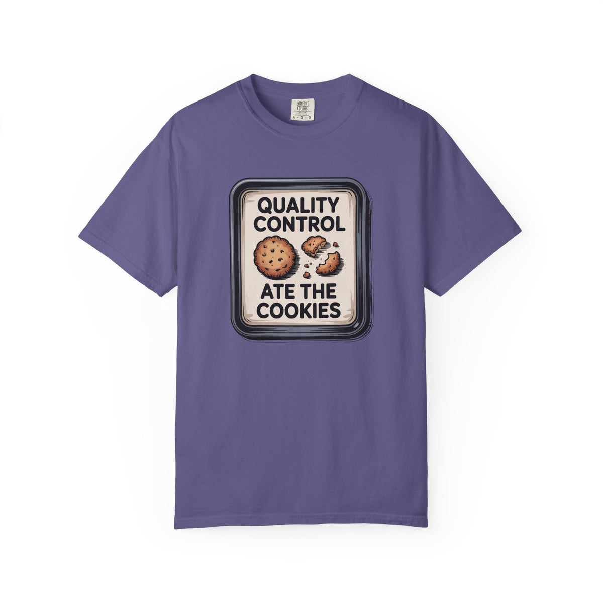 Baker Christmas Shirt, Quality Control Ate The Cookies Tee, Funny Baker Gift, Christmas Baking Shirt, Cookie Lover Gift, Holiday Baker T-Sh…