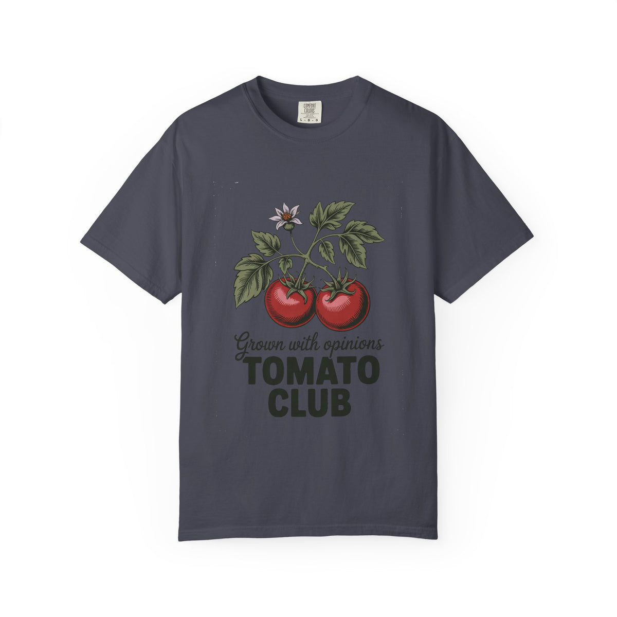 Gardener T-Shirt, Grown With Opinions Tomato Club, Funny Gardening Gift, Tomato Lover Tee, Vegetable Garden Shirt, Hobby Gift For Gardener