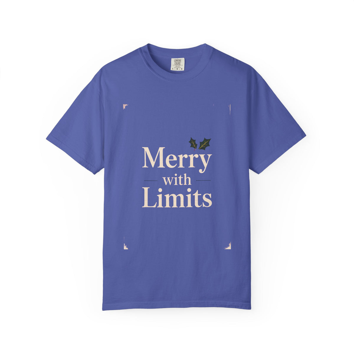 Merry With Limits Shirt, Funny Christmas Shirt For Busy Adults, Sarcastic Holiday Tee, Christmas Gift For Tired Adults, Funny Holiday Shirt…