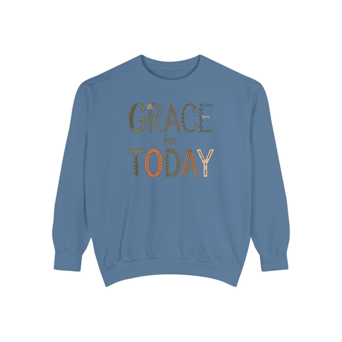 Christian Gift For Women, Grace For Today Sweatshirt, Faith Based Crewneck, Religious Sweatshirt Gift, Christian Woman Gift, Inspirational…