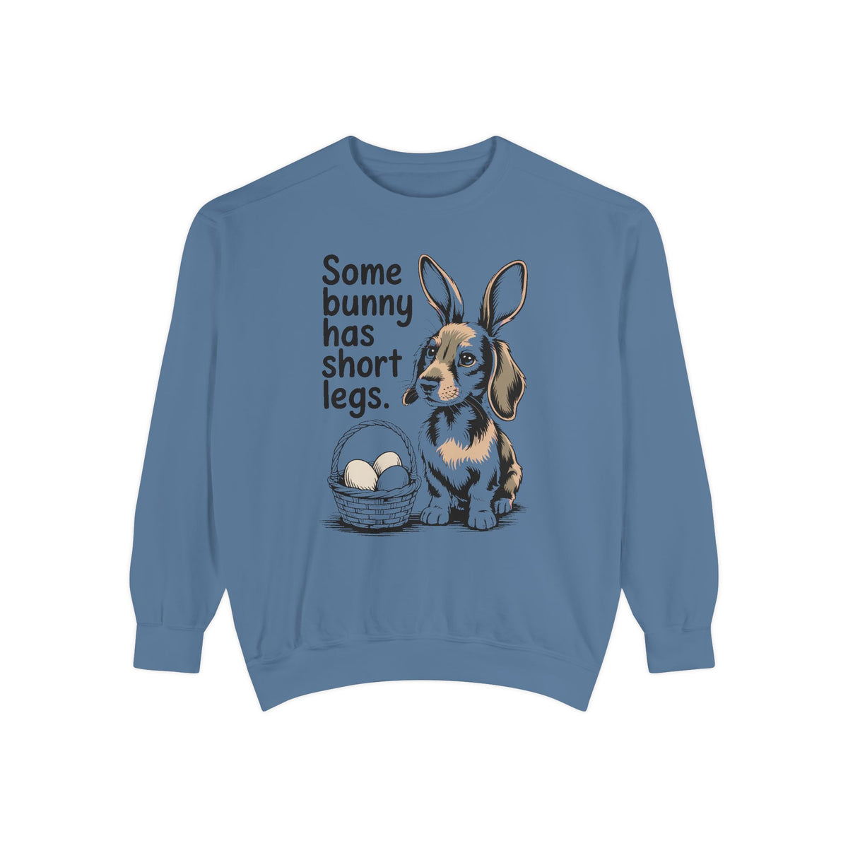 Dachshund Owner Sweatshirt, Some Bunny Has Short Legs, Funny Easter Gift For Dog Mom, Wiener Dog Easter Sweatshirt, Dachshund Easter Tee