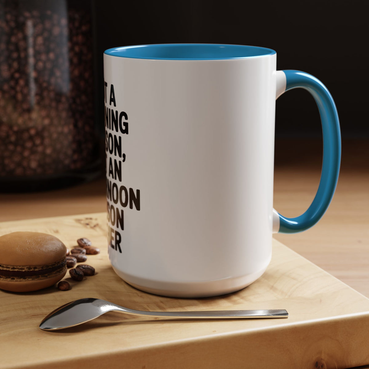 Not A Morning Person Mug, Funny Sarcastic Coffee Mug, Not An Afternoon Person Either, Anti-Morning Gift for Coworker or Friend