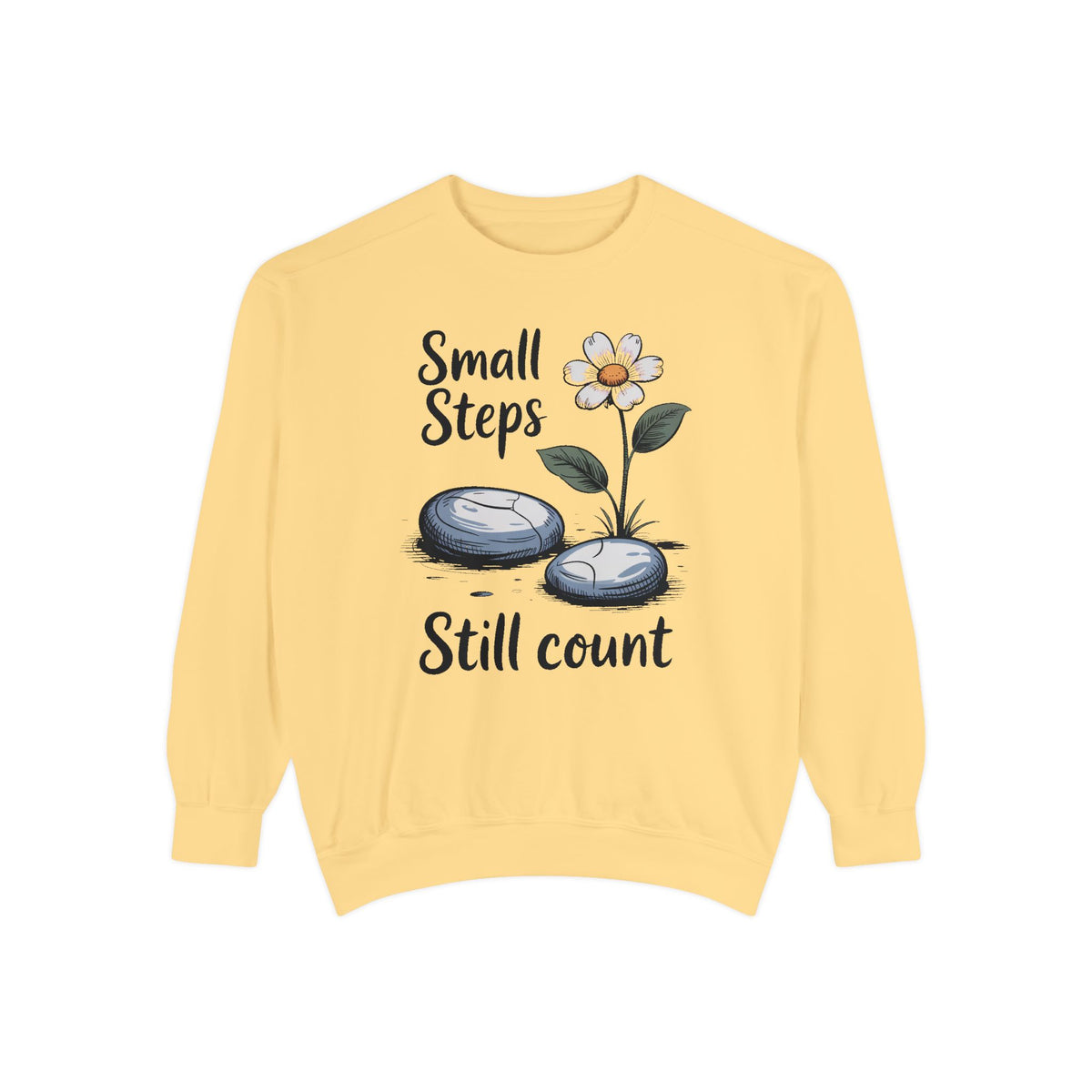 Mental Health Awareness Sweatshirt, Small Steps Still Count Crewneck, Encouragement Gift For Anxiety, Therapy Support Sweatshirt, Self Care…