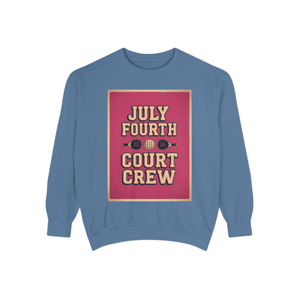 Pickleball Club Sweatshirt, Fourth Of July Gift For Pickleball Lovers, Court Crew Crewneck, Patriotic Pickleball Team Shirt, July 4th Sweat…