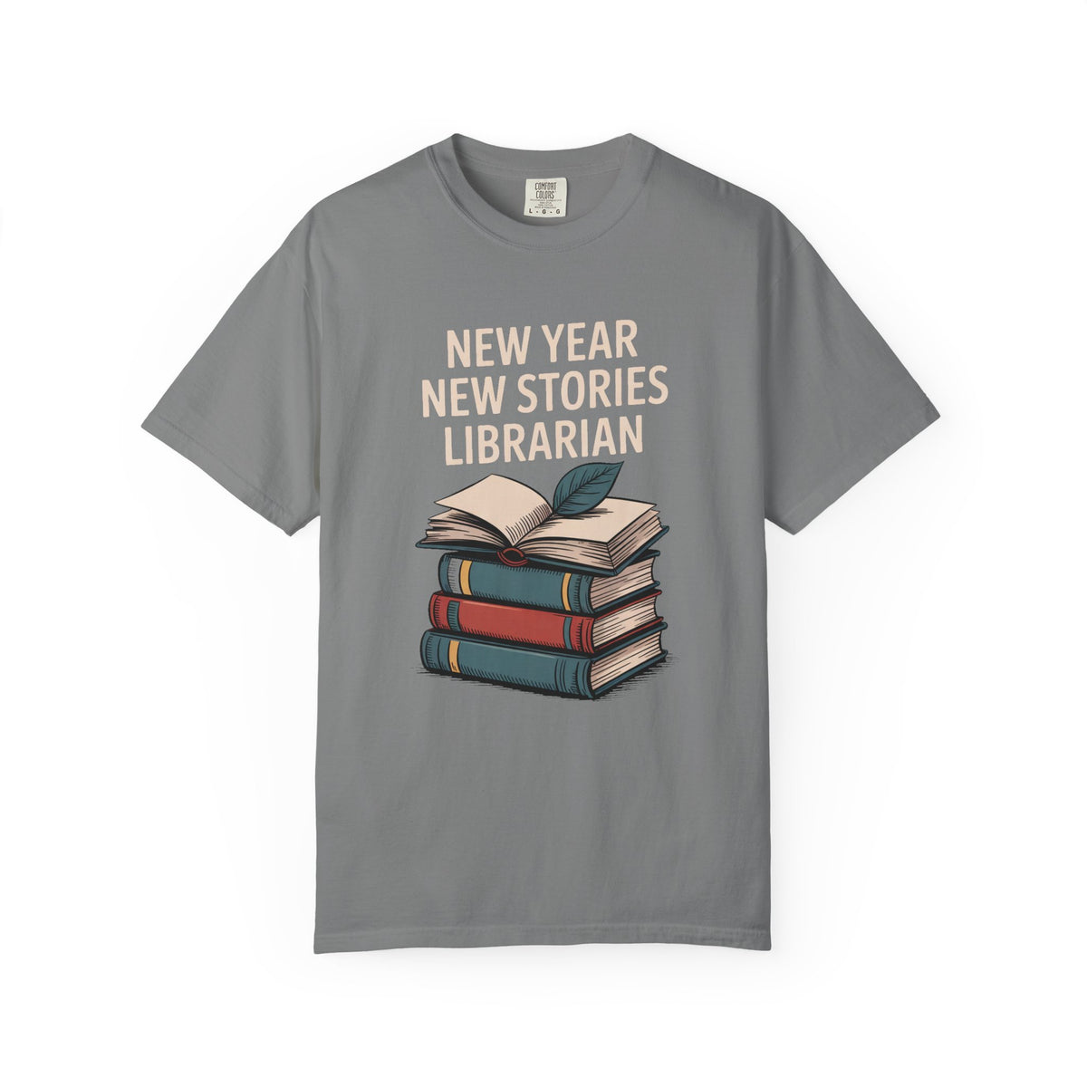 Librarian Shirt, New Year New Stories, Back To School Gift For Librarian, Library Teacher Tee, Librarian Appreciation Shirt, School Library…