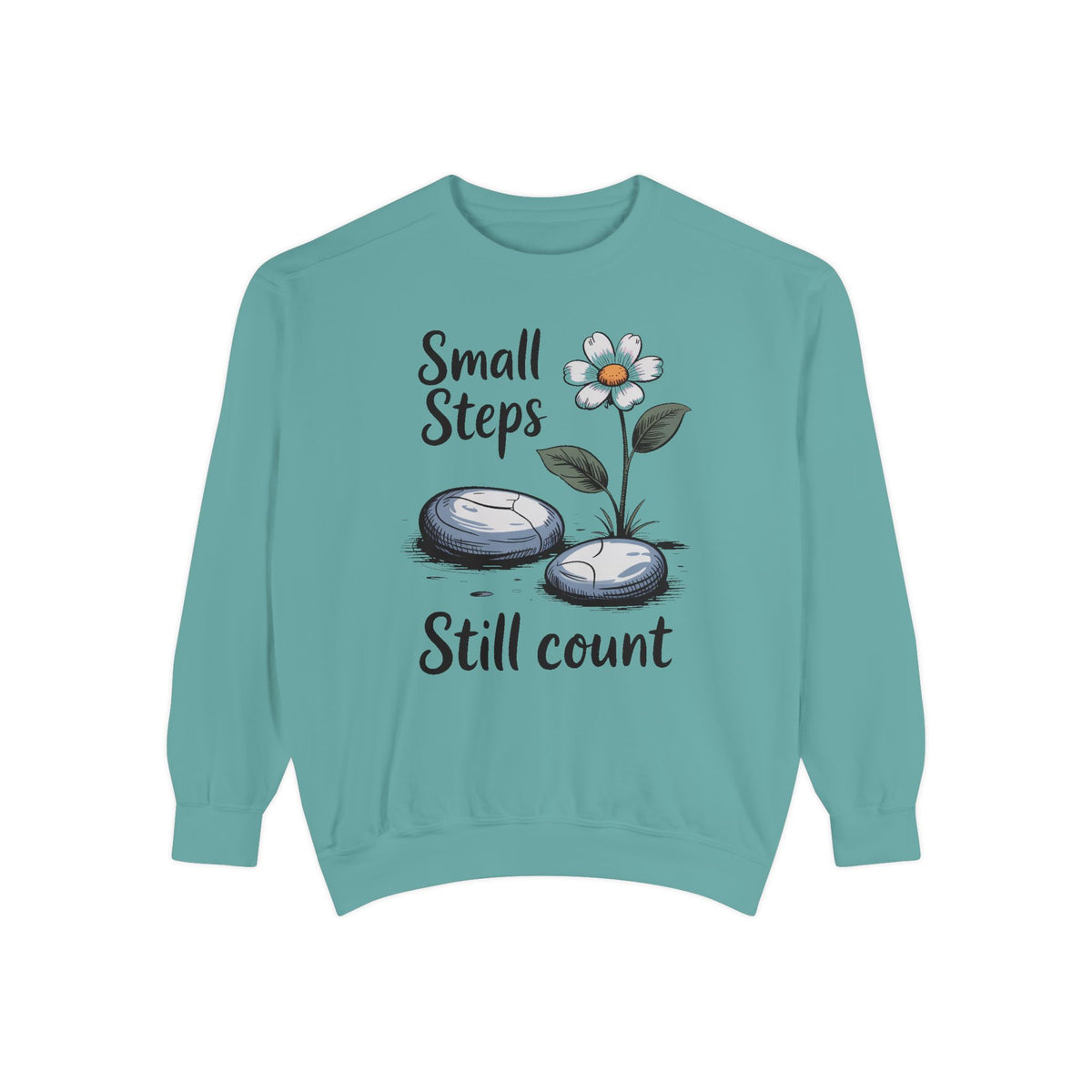 Mental Health Awareness Sweatshirt, Small Steps Still Count Crewneck, Encouragement Gift For Anxiety, Therapy Support Sweatshirt, Self Care…