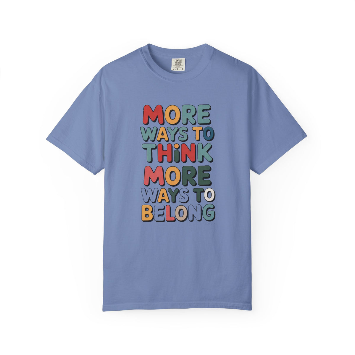 Autism Acceptance Shirt, Neurodiversity Gift, More Ways To Think Tee, Autism Awareness Shirt, Infinity Loop Support Shirt, Neurodivergent P…