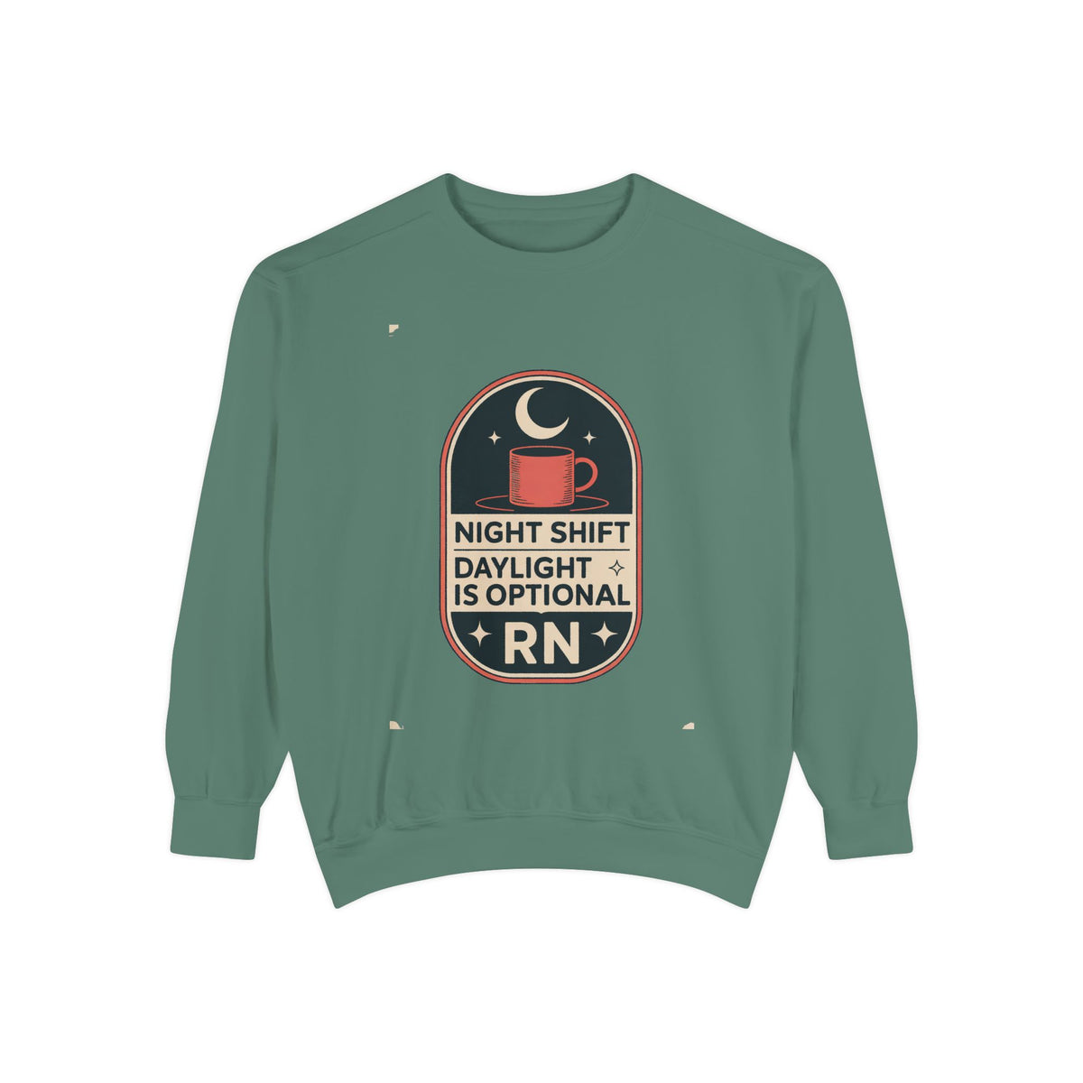 Night Shift Nurse Sweatshirt, RN Gift, Daylight Is Optional Crewneck, Funny Nurse Sweatshirt, Night Shift Nurse Gift, Role Based Nurse Humo…
