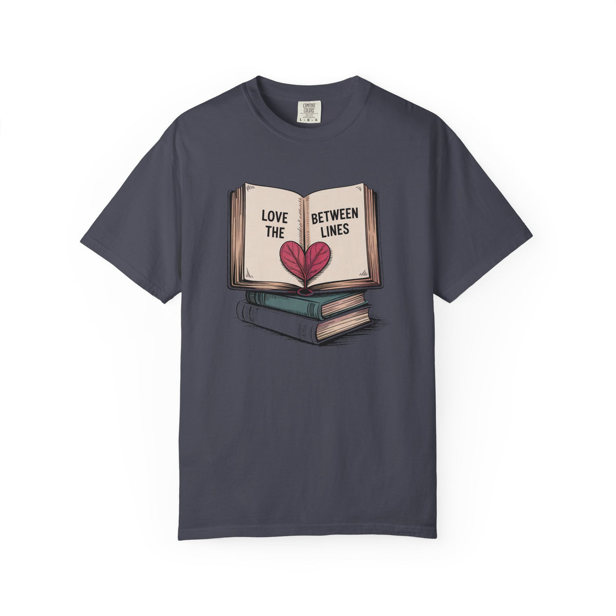 Librarian Valentine's Day Shirt, Book Lover Gift, Love Between The Lines Tee, Bookish Valentine Shirt For Readers, Librarian Gift