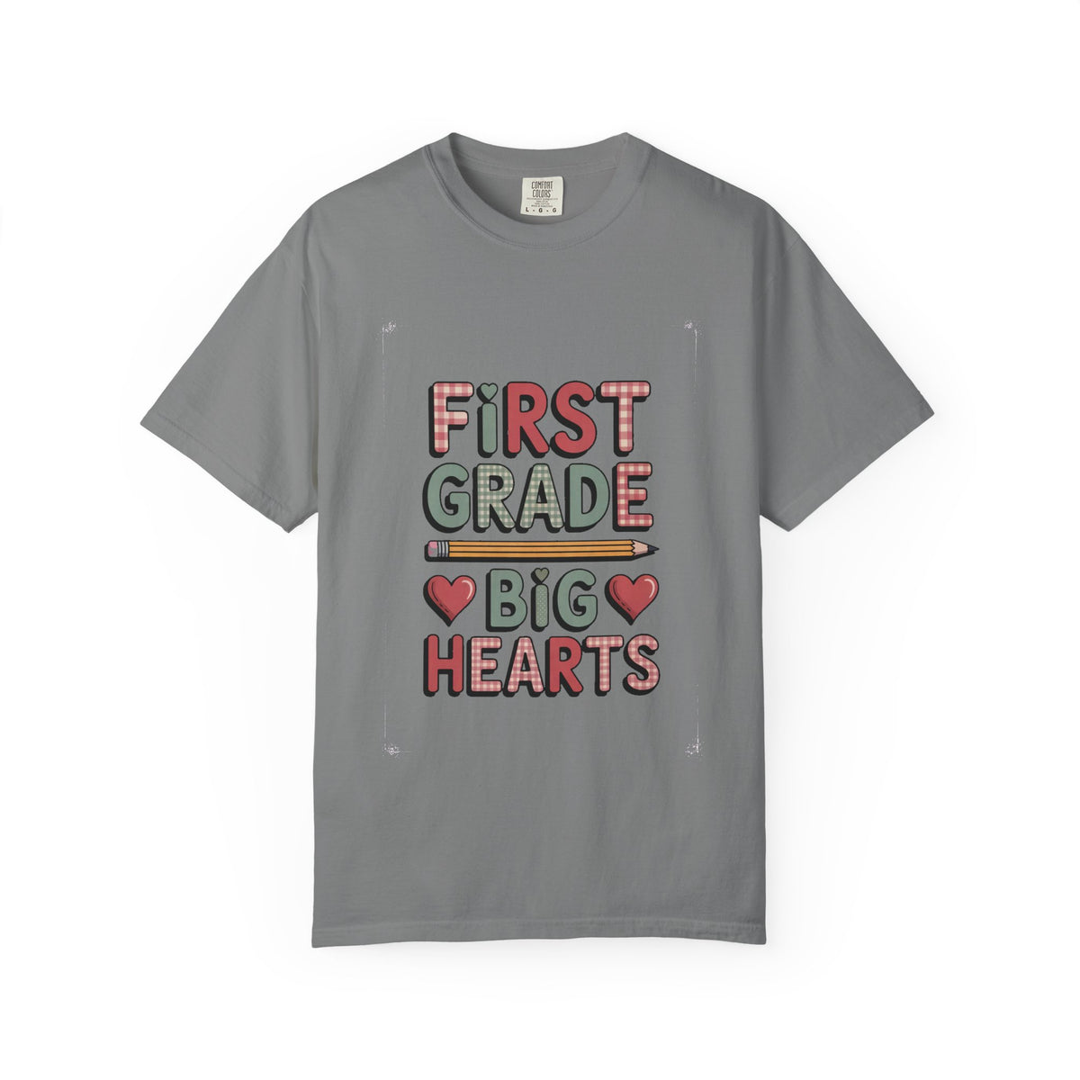 First Grade Teacher Shirt, Valentine's Day Gift For Teacher, Big Hearts Valentine Tee, First Grade Teacher Valentine Gift, Cute Teacher Shi…