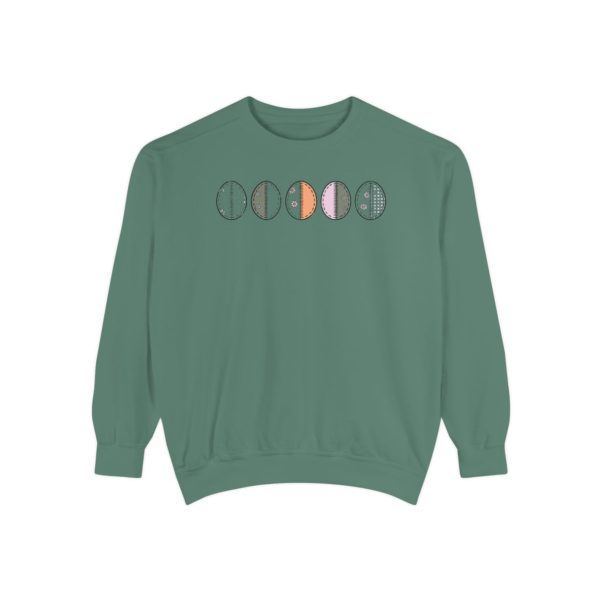 Quilter Easter Sweatshirt, Patchwork Egg Gift For Quilting Lover, Easter Quilt Crewneck, Cute Easter Gift For Quilter, Spring Sweatshirt