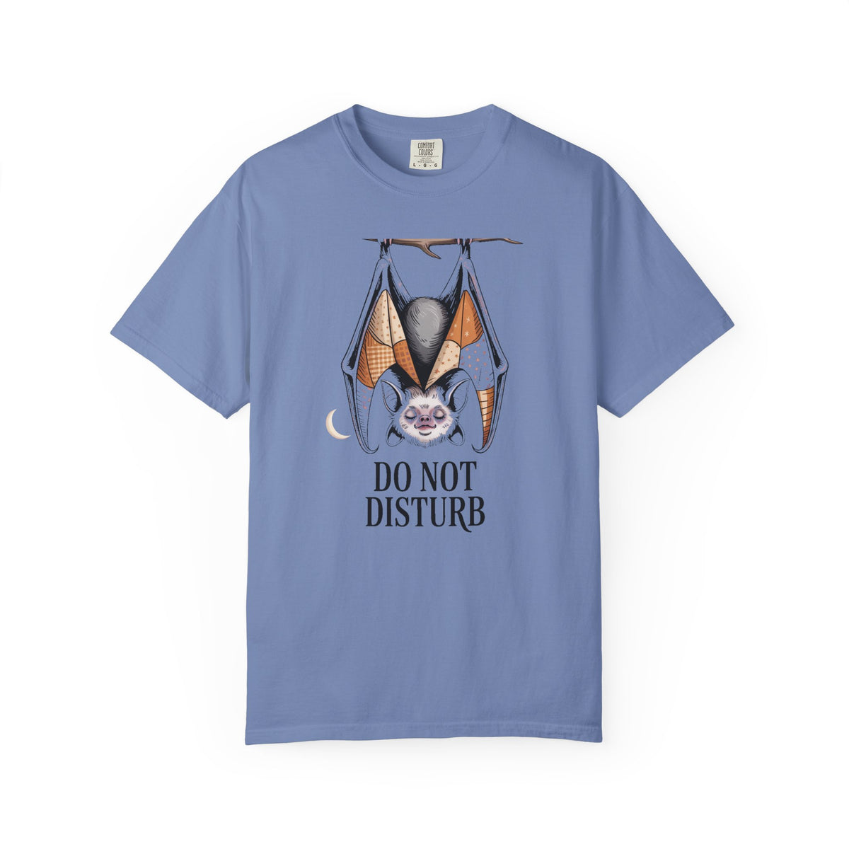 Do Not Disturb Bat Shirt, Funny Halloween T-Shirt, Sleepy Bat Vintage Tee, Spooky Season Gift, Cute Bat Lover Shirt