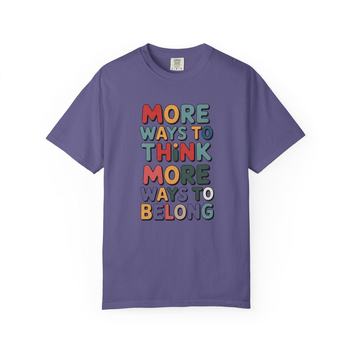 Autism Acceptance Shirt, Neurodiversity Gift, More Ways To Think Tee, Autism Awareness Shirt, Infinity Loop Support Shirt, Neurodivergent P…