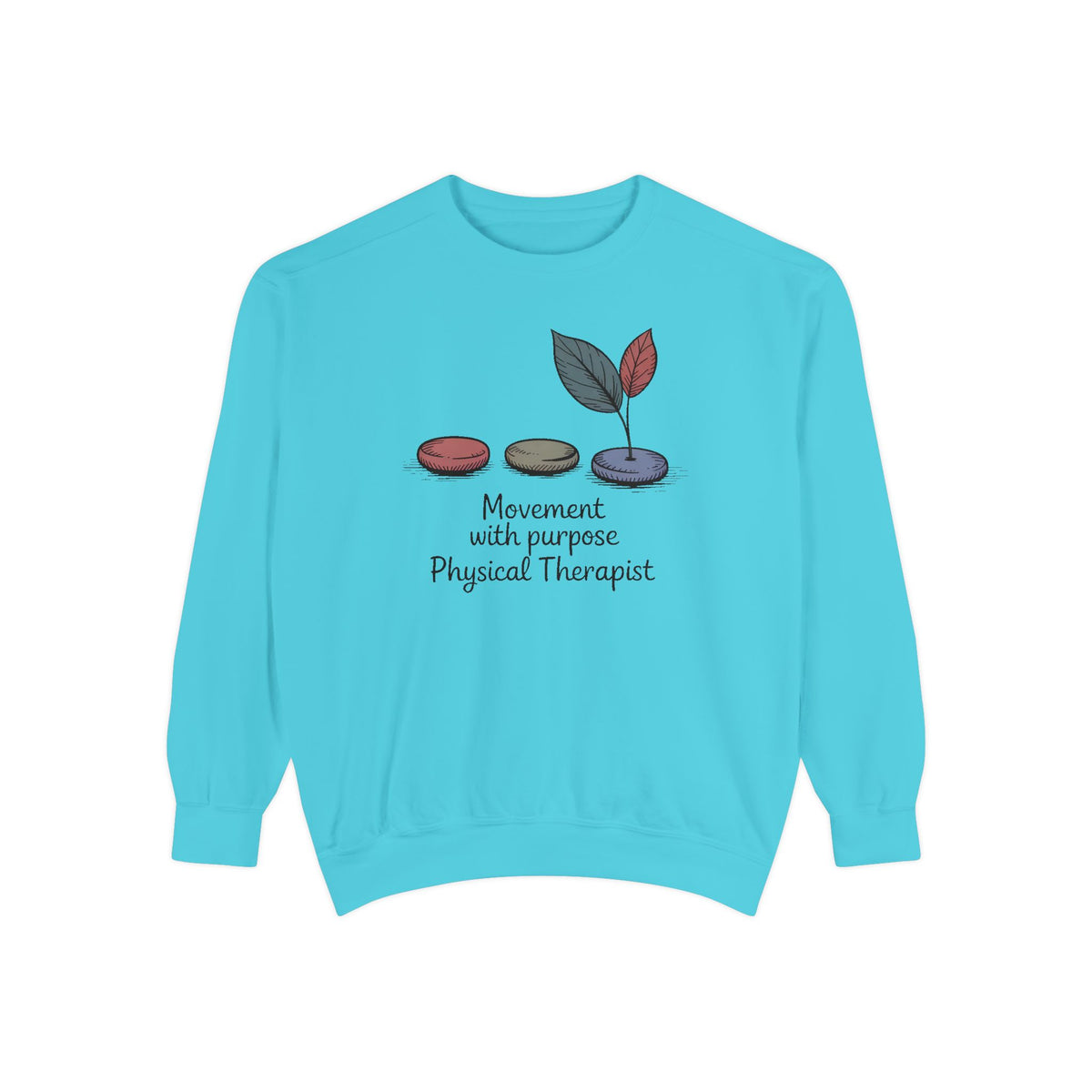 Physical Therapist Sweatshirt, Movement With Purpose Gift, PT Retirement Gift, Physical Therapy Grad Crewneck, PT Appreciation Gift
