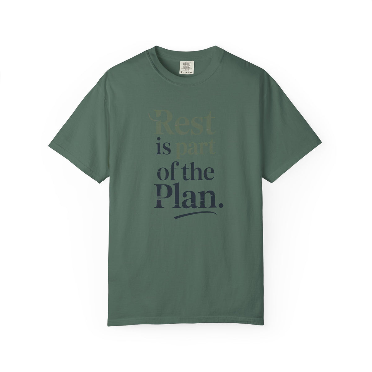 Mental Health Self Care Shirt, Rest Is Part Of The Plan Tee, Mental Health Awareness Gift, Therapy Support Shirt, Calm Self Care Tee