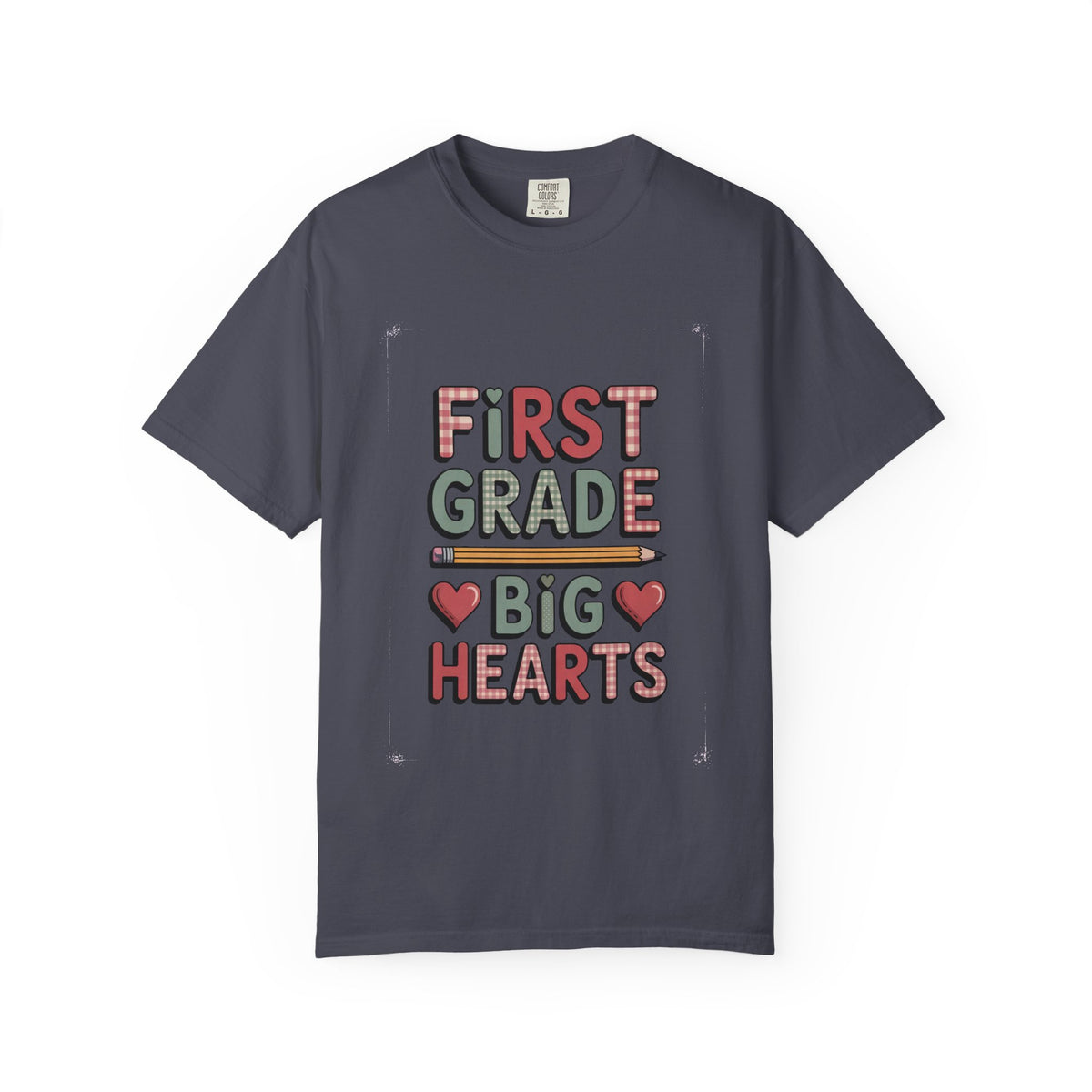 First Grade Teacher Shirt, Valentine's Day Gift For Teacher, Big Hearts Valentine Tee, First Grade Teacher Valentine Gift, Cute Teacher Shi…
