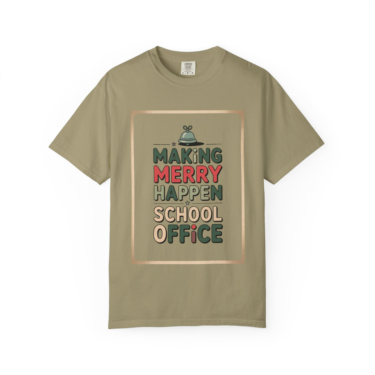 School Office Shirt, Making Merry Happen, Christmas Gift For School Office Staff, School Secretary Tee, Office Crew Christmas Shirt
