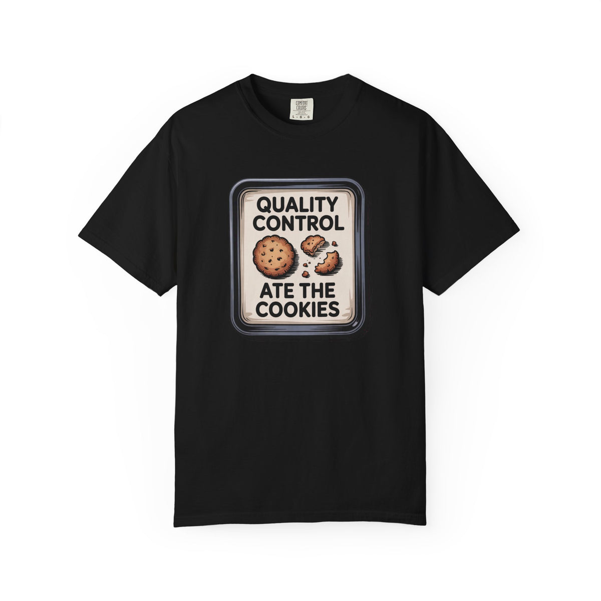 Baker Christmas Shirt, Quality Control Ate The Cookies Tee, Funny Baker Gift, Christmas Baking Shirt, Cookie Lover Gift, Holiday Baker T-Sh…