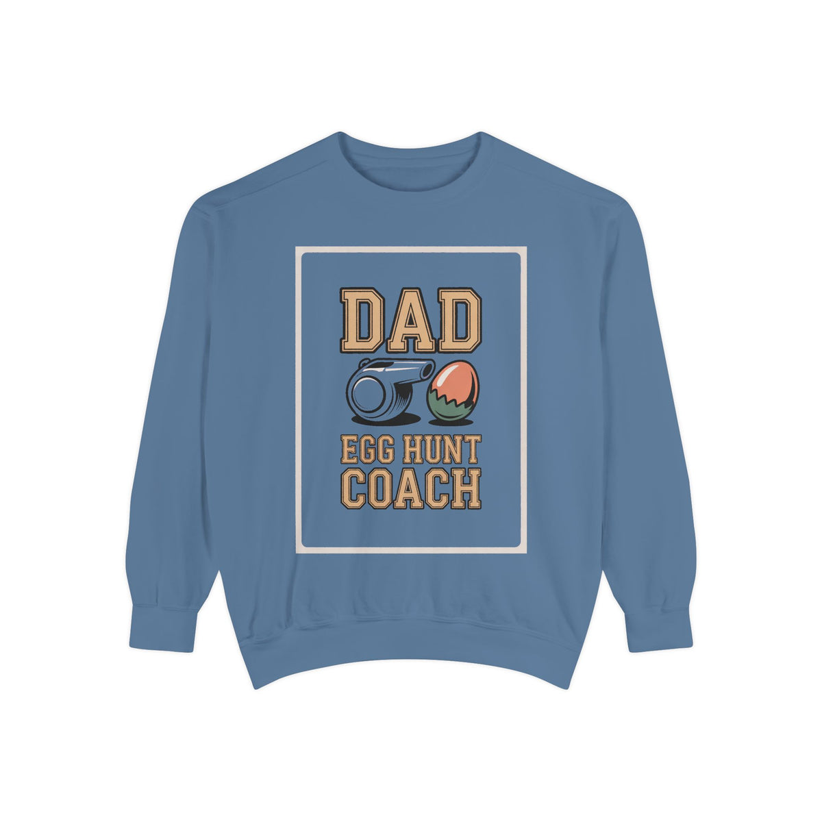 Dad Easter Sweatshirt, Egg Hunt Coach Shirt, Funny Easter Gift For Dad, Dad Easter Crewneck, Easter Sweatshirt For Him, Coach Dad Gift
