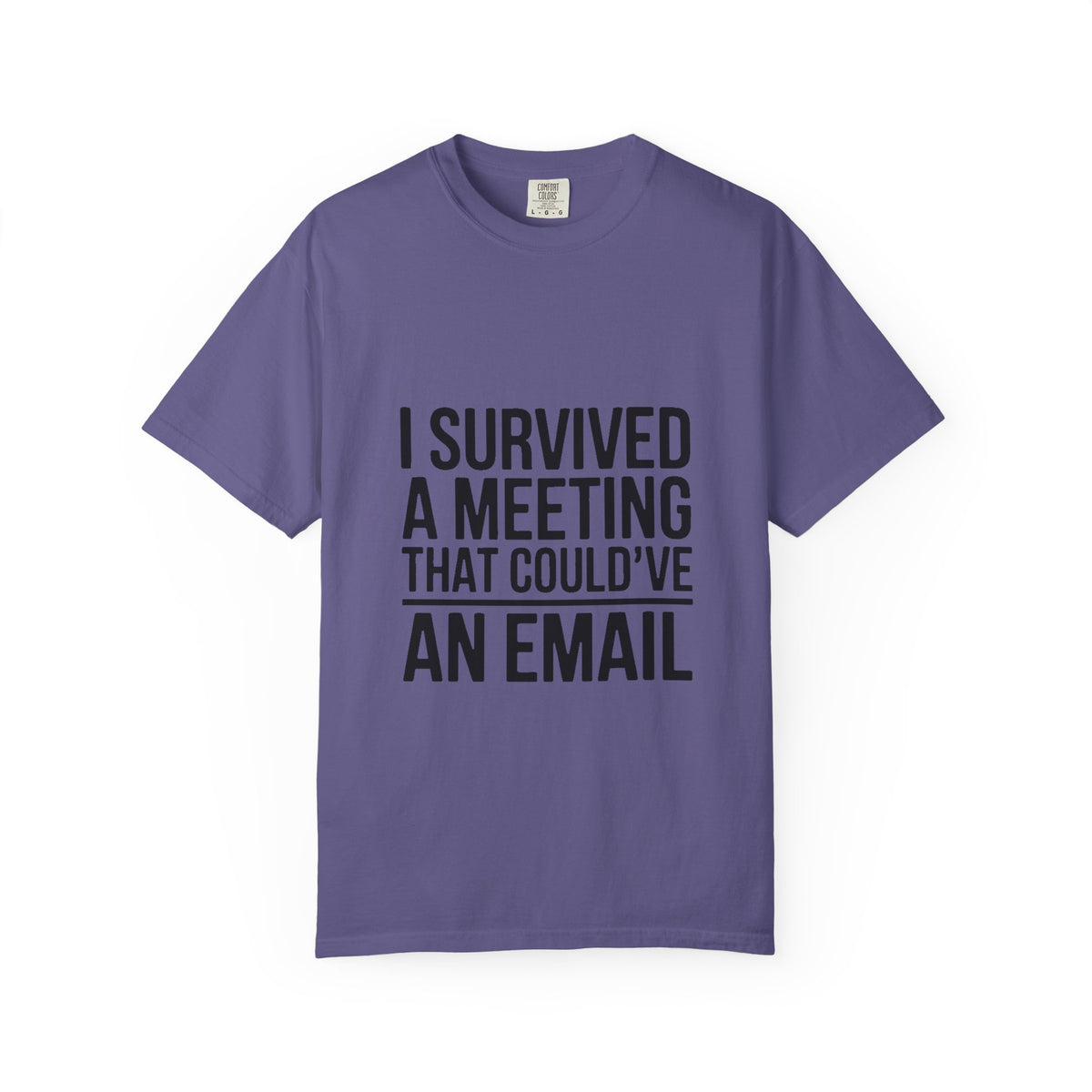 I Survived A Meeting That Could've Been An Email Shirt, Funny Office T-Shirt, Sarcastic Coworker Gift, Corporate Humor Tee