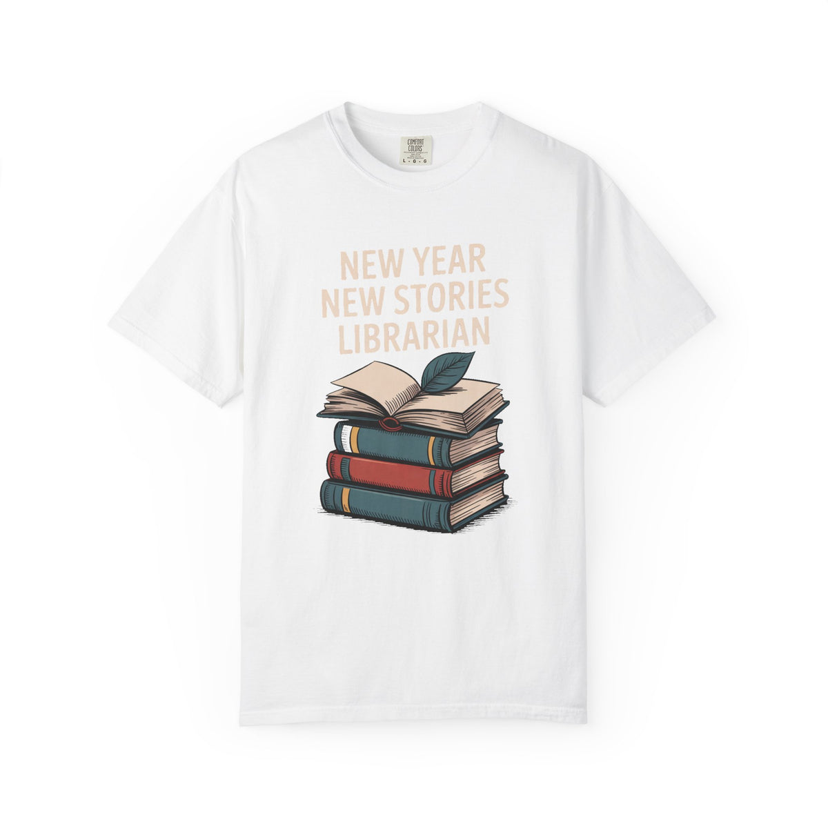 Librarian Shirt, New Year New Stories, Back To School Gift For Librarian, Library Teacher Tee, Librarian Appreciation Shirt, School Library…
