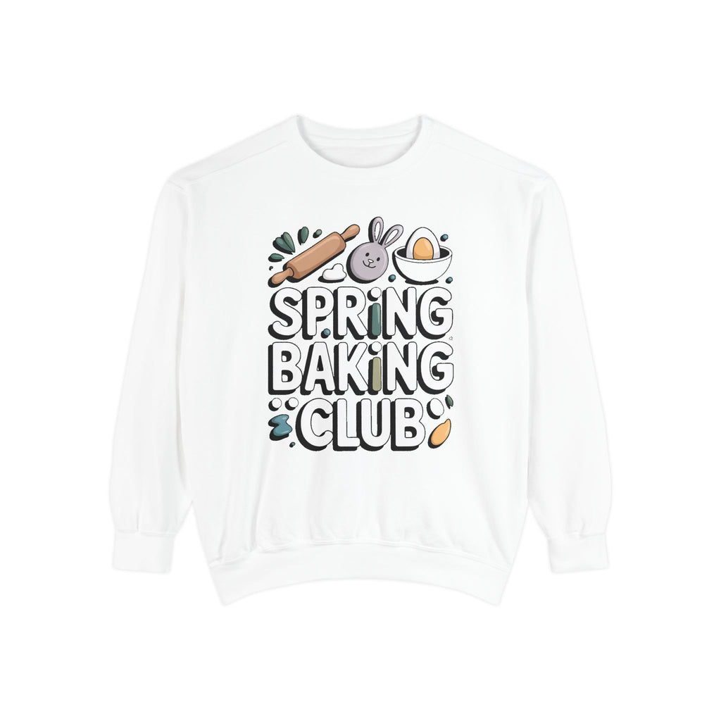 Home Baker Sweatshirt, Easter Gift for Baker, Spring Baking Club Crewneck, Easter Baking Lover Sweatshirt, Cute Easter Gift for Her