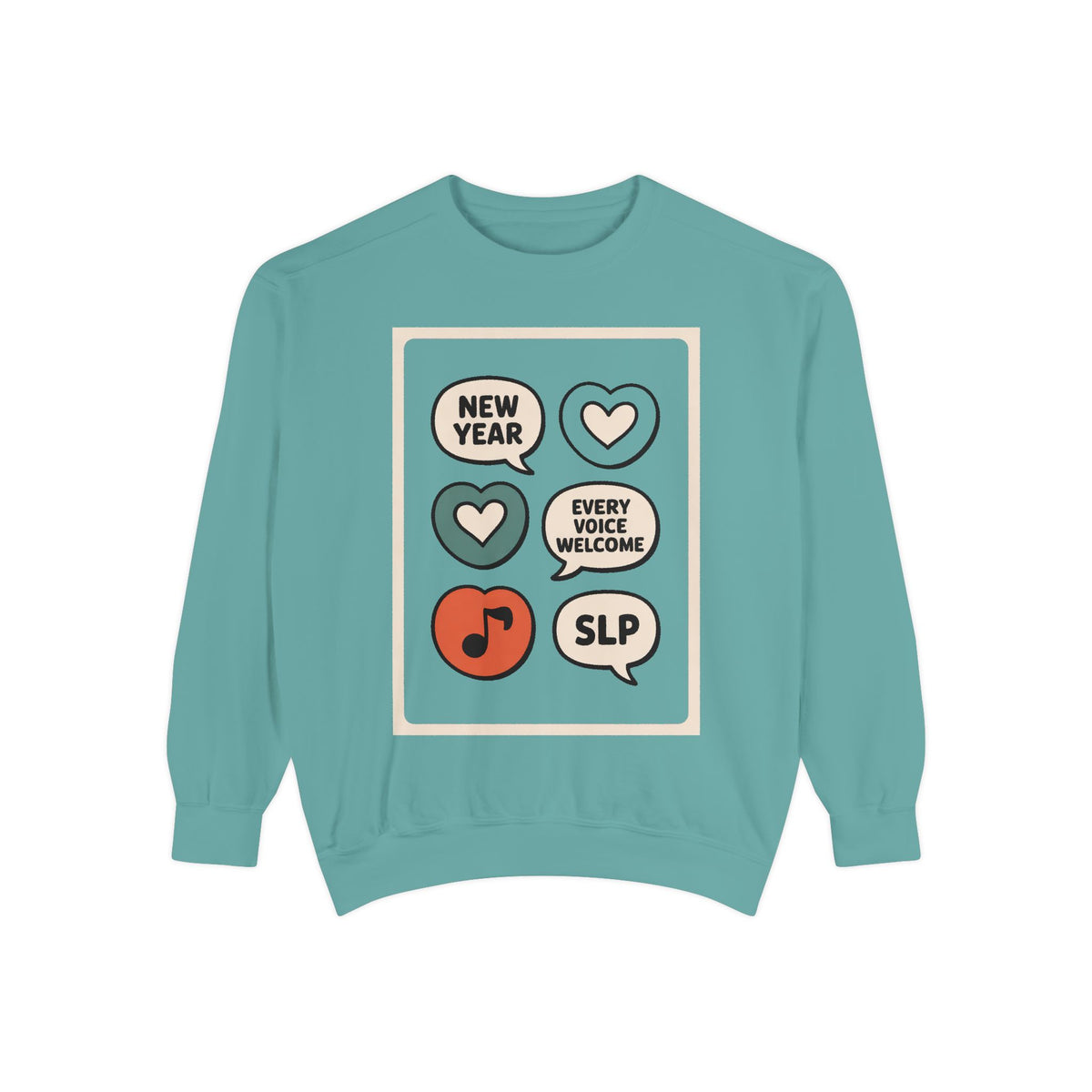 SLP Sweatshirt, Back to School Gift For Speech Language Pathologist, Every Voice Welcome Crewneck, New Year New Caseload Tee, SLP Appreciat…