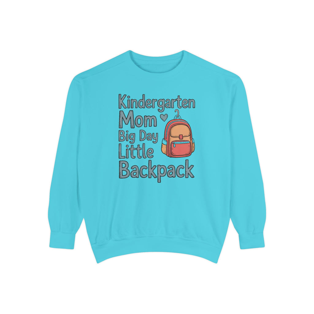 Kindergarten Mom Sweatshirt, Big Day Little Backpack Crewneck, Back To School Gift For Mom, First Day of Kindergarten Shirt, Mom Of Kinderg…