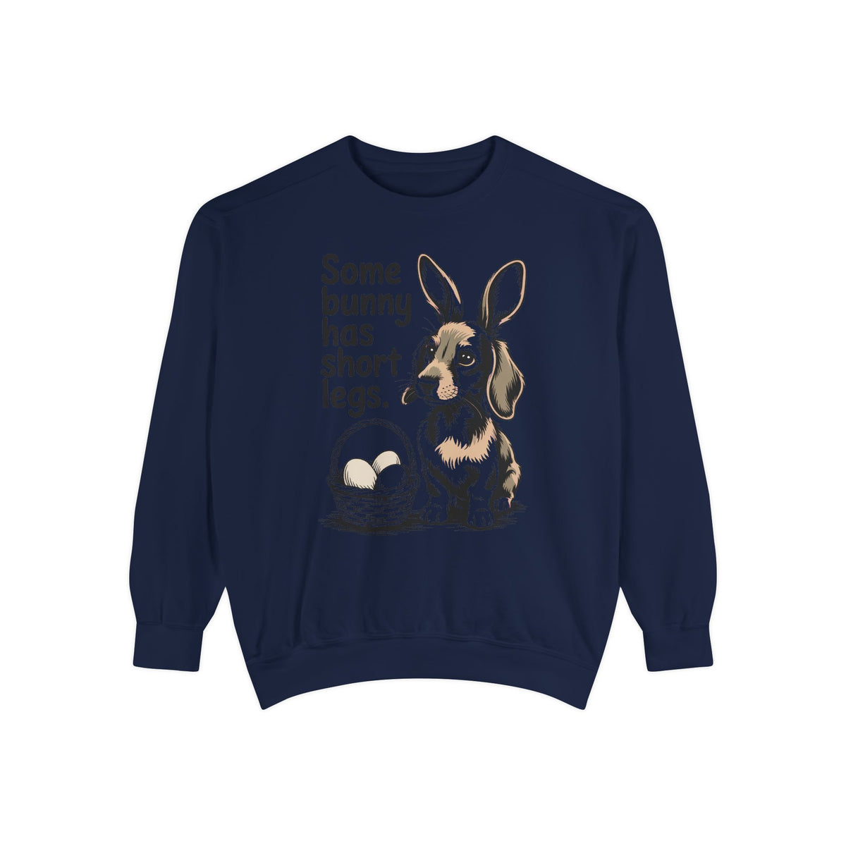 Dachshund Owner Sweatshirt, Some Bunny Has Short Legs, Funny Easter Gift For Dog Mom, Wiener Dog Easter Sweatshirt, Dachshund Easter Tee