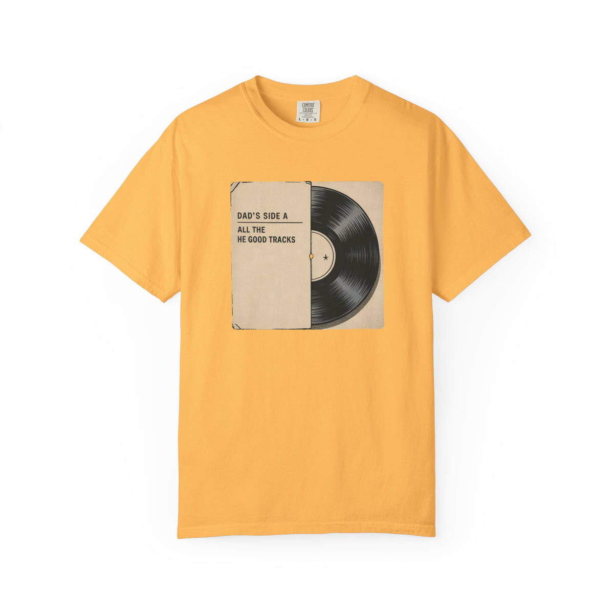 Dad's Side A Shirt, Music Lover Dad Gift, Father's Day Shirt For Vinyl Record Dad, Funny Dad Tee, All The Good Tracks Shirt, Gift For Music…