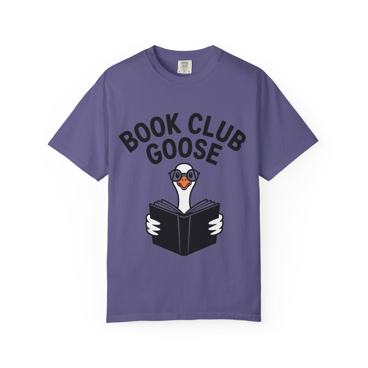 Book Club Goose Shirt, Funny Reading Goose T-Shirt, Bookworm Gift, Cute Bookish Bird Tee, Librarian Gift Shirt