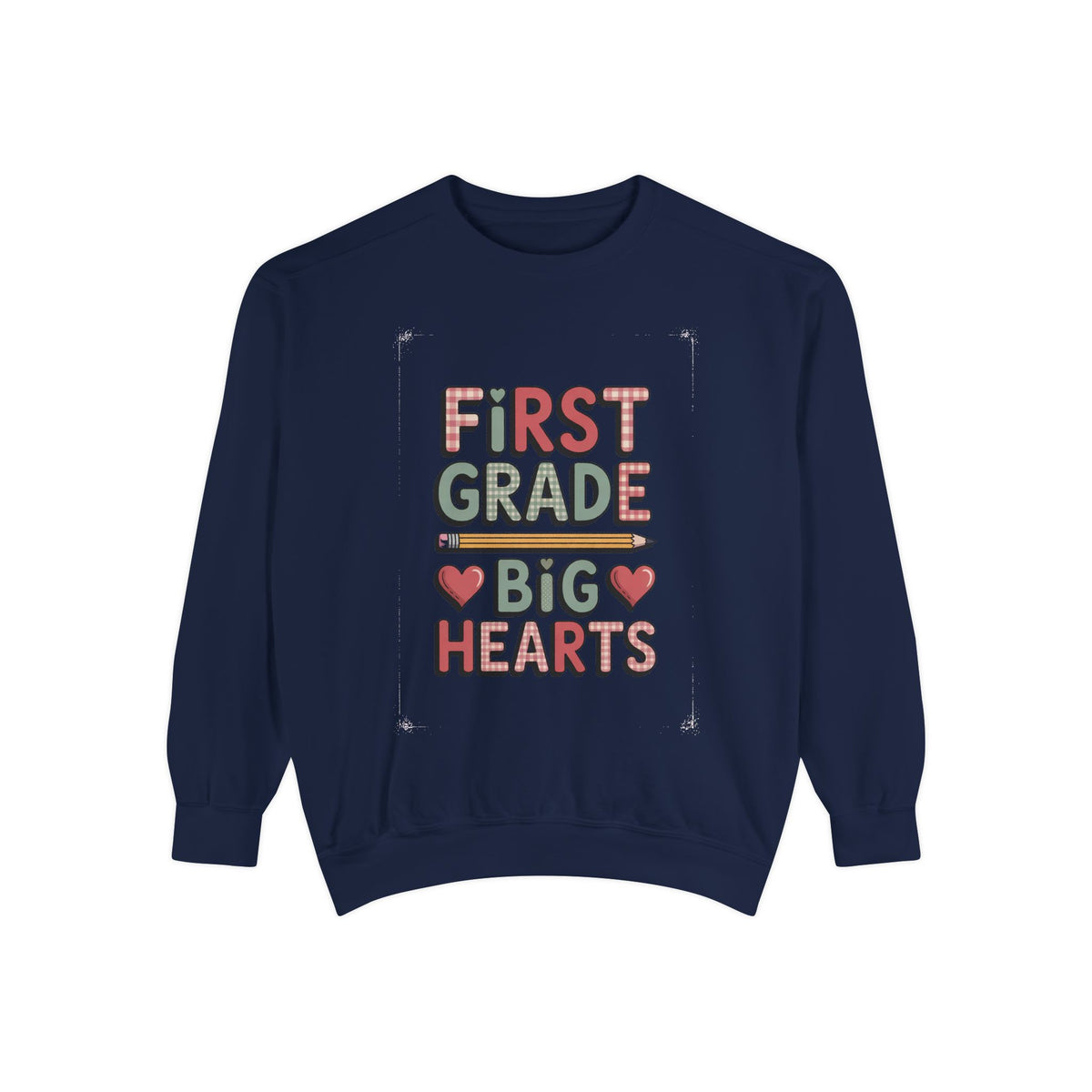 First Grade Teacher Sweatshirt, Big Hearts Valentine's Day Shirt, 1st Grade Teacher Valentine Gift, Teacher Appreciation Crewneck, Cute Val…