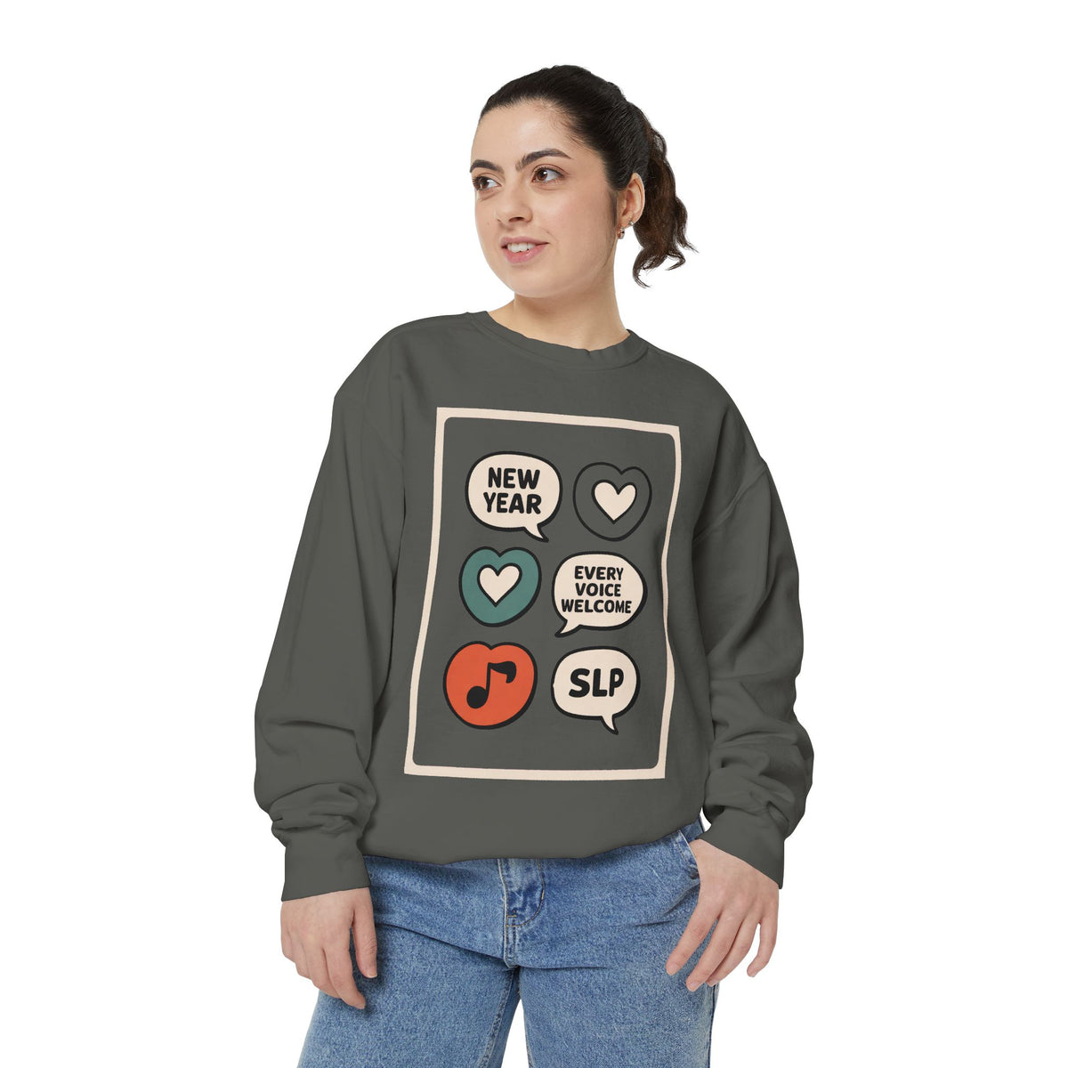 SLP Sweatshirt, Back to School Gift For Speech Language Pathologist, Every Voice Welcome Crewneck, New Year New Caseload Tee, SLP Appreciat…