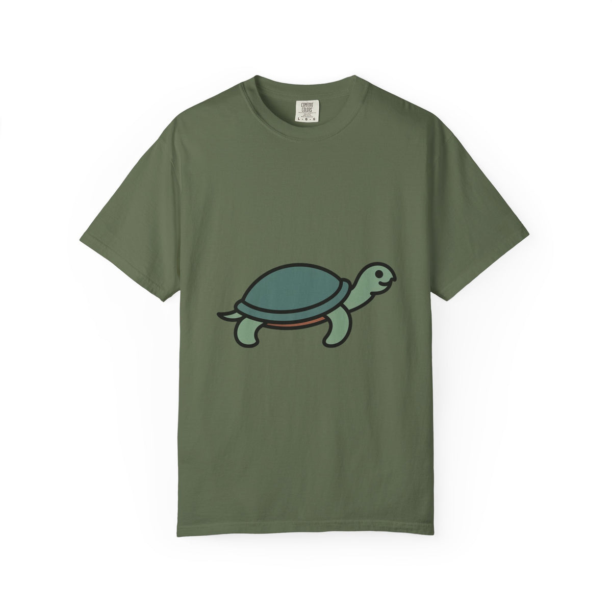 Line Art Turtle T-Shirt