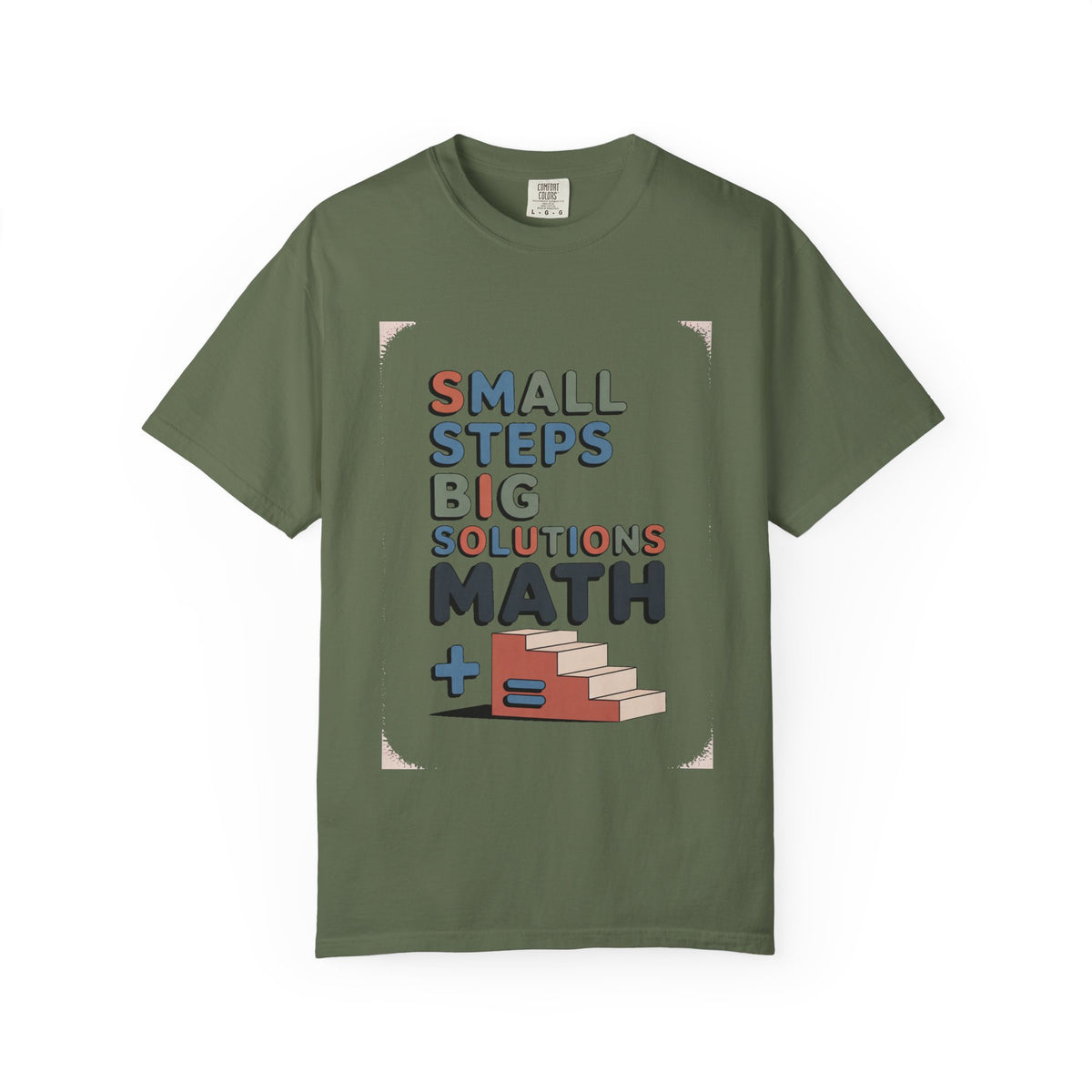 Math Teacher Shirt, Small Steps Big Solutions, Math Teacher Retirement Gift, Funny Math Teacher Tee, Teacher Appreciation Shirt, Gift For M…