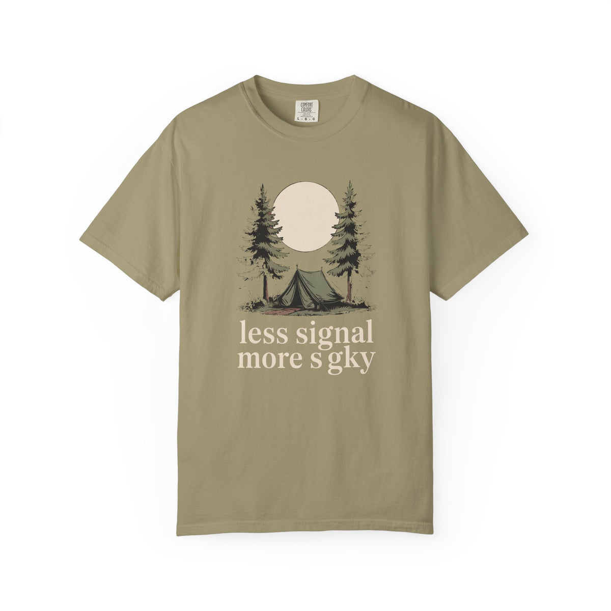 Camper Shirt, Less Signal More Sky Tee, Camping Gift, Hiking Hobby Shirt, Nature Lover Gift, Outdoor Adventure T-Shirt, Camper Gift For Him…