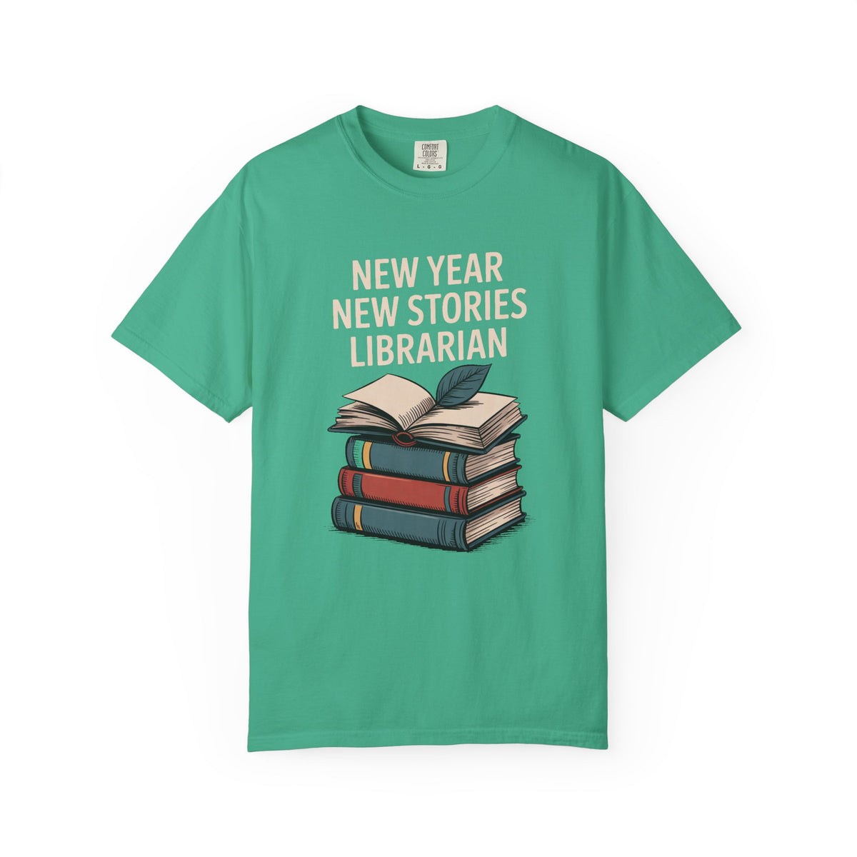 Librarian Shirt, New Year New Stories, Back To School Gift For Librarian, Library Teacher Tee, Librarian Appreciation Shirt, School Library…