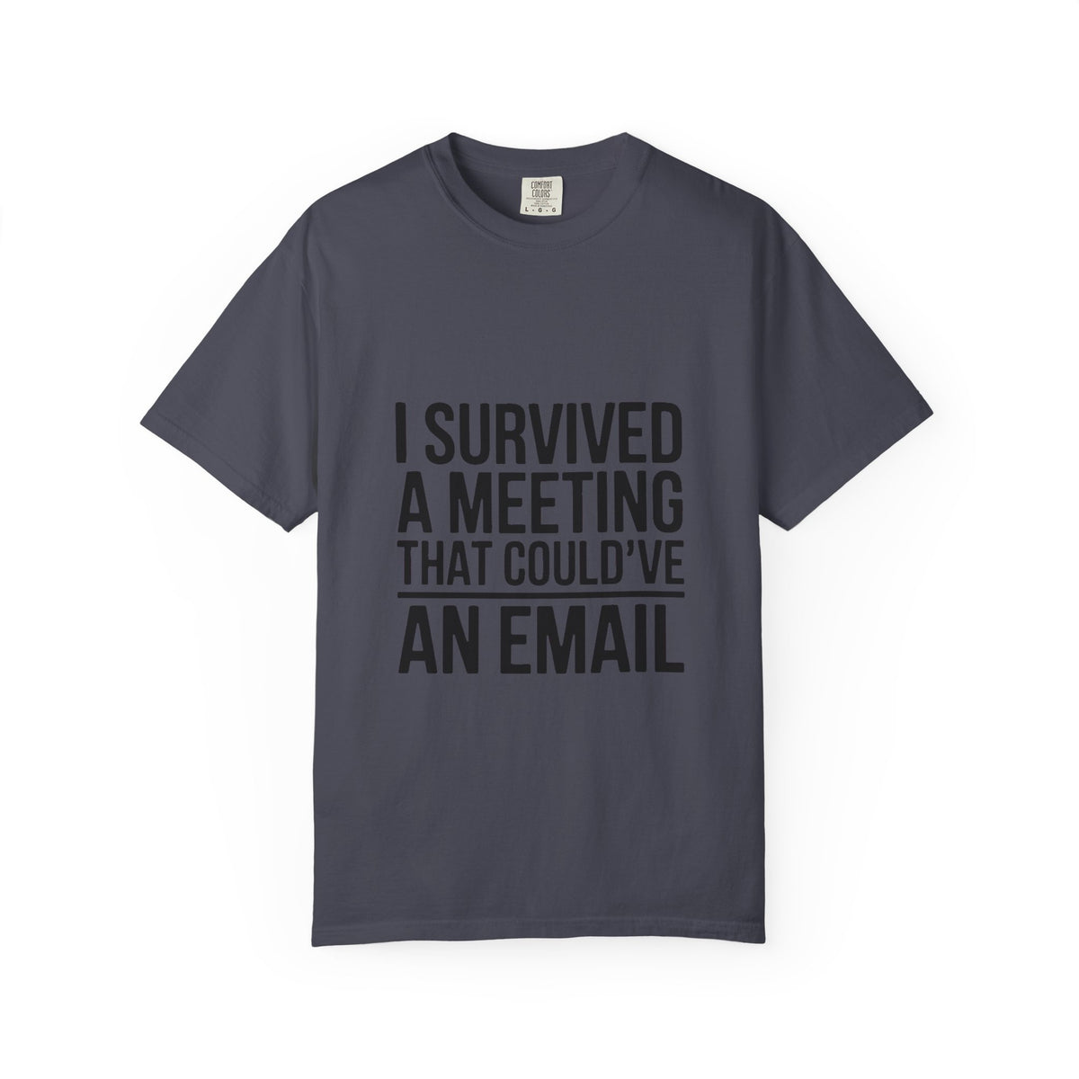 I Survived A Meeting That Could've Been An Email Shirt, Funny Office T-Shirt, Sarcastic Coworker Gift, Corporate Humor Tee