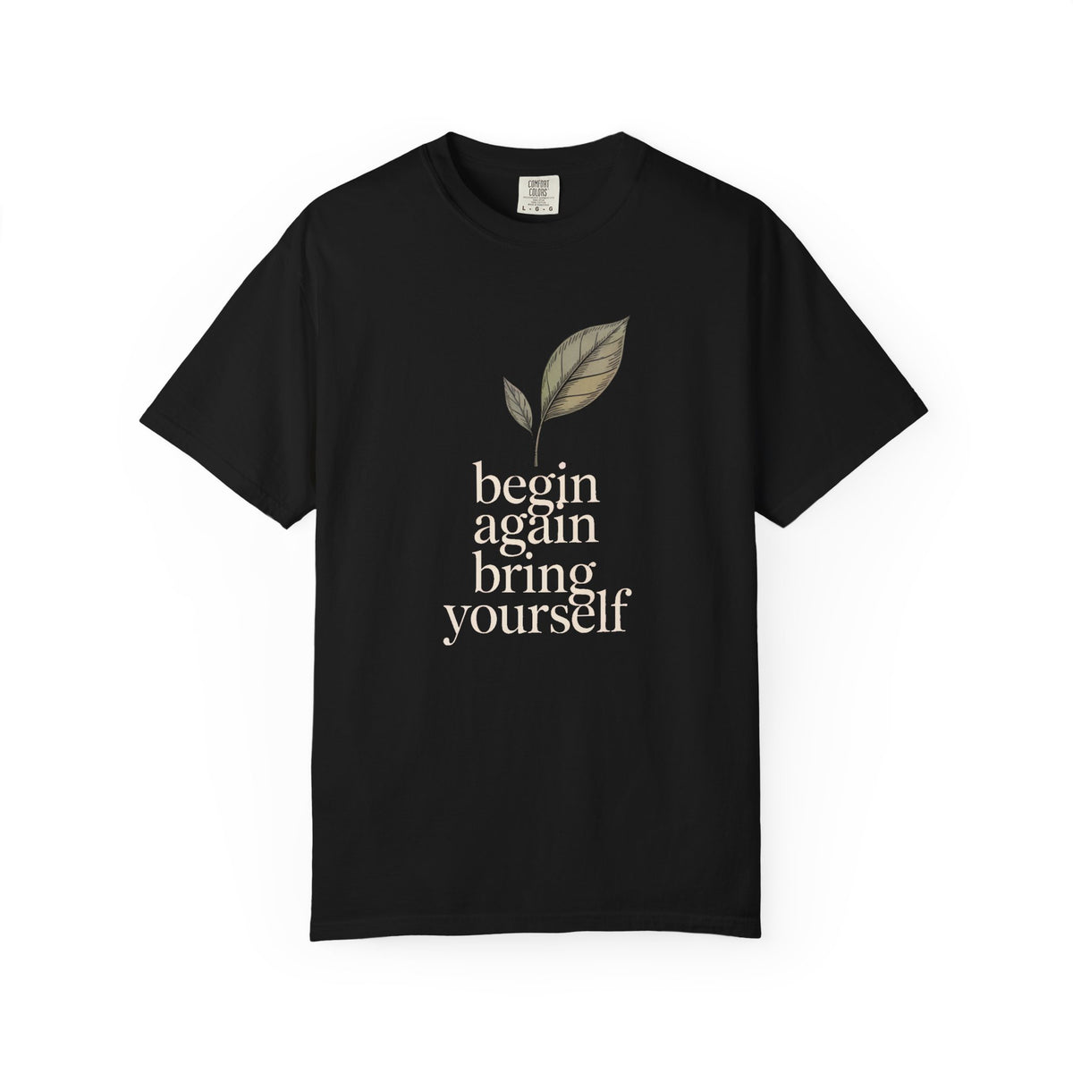 New Job Gift T-Shirt, Begin Again Shirt, New Chapter Gift, Faith Based Tee, Positive Message Shirt, Inspirational Gift For New Beginnings